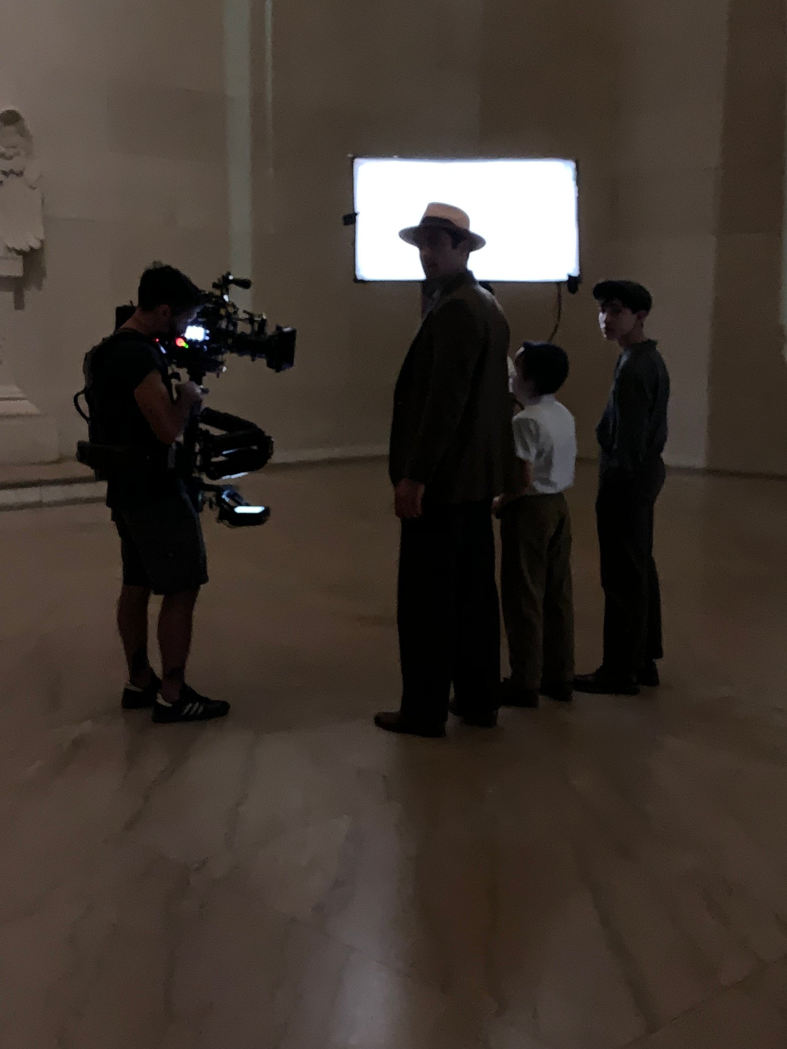 Behind-the-scenes film or photography shoot