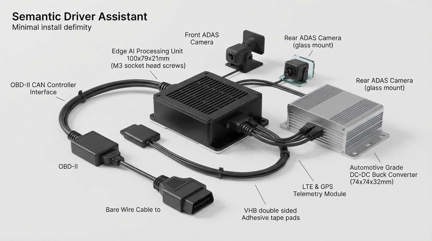 Semantic Driver Assistant hardware